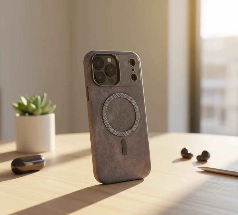Vintage Leather MagSafe Case for iPhone